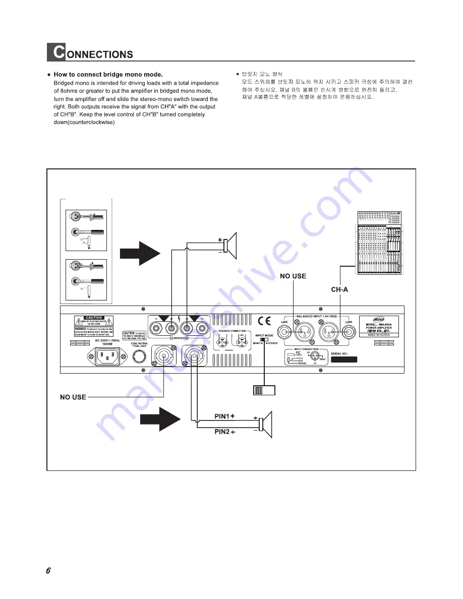 Jedia JMA-300A Operating	 Instruction Download Page 8