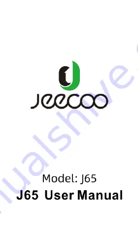 Jeecoo J65 User Manual Download Page 1