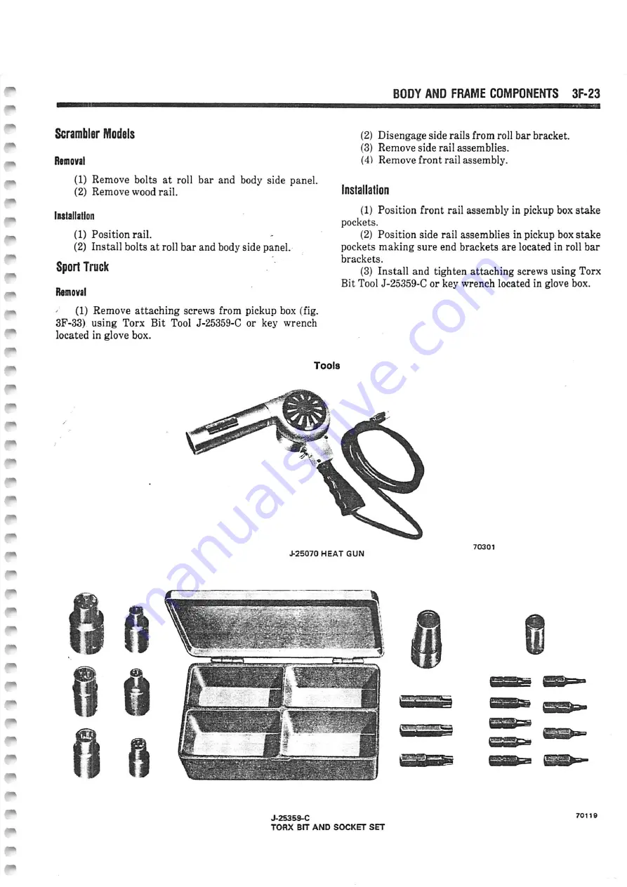 Jeep Cherokee 16 1982 Technical & Service Manual Download Page 1073