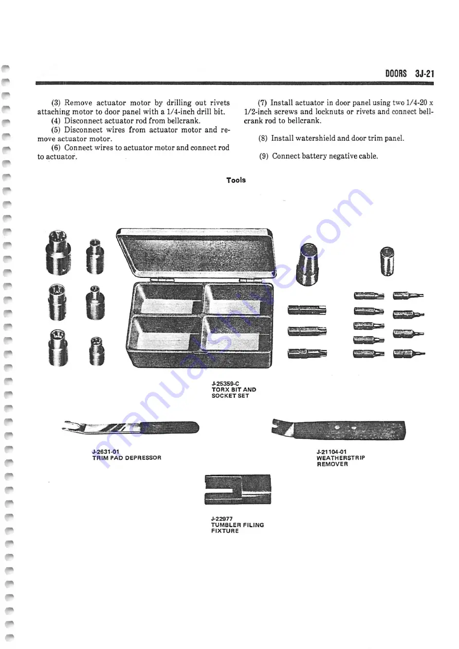 Jeep Cherokee 16 1982 Technical & Service Manual Download Page 1113