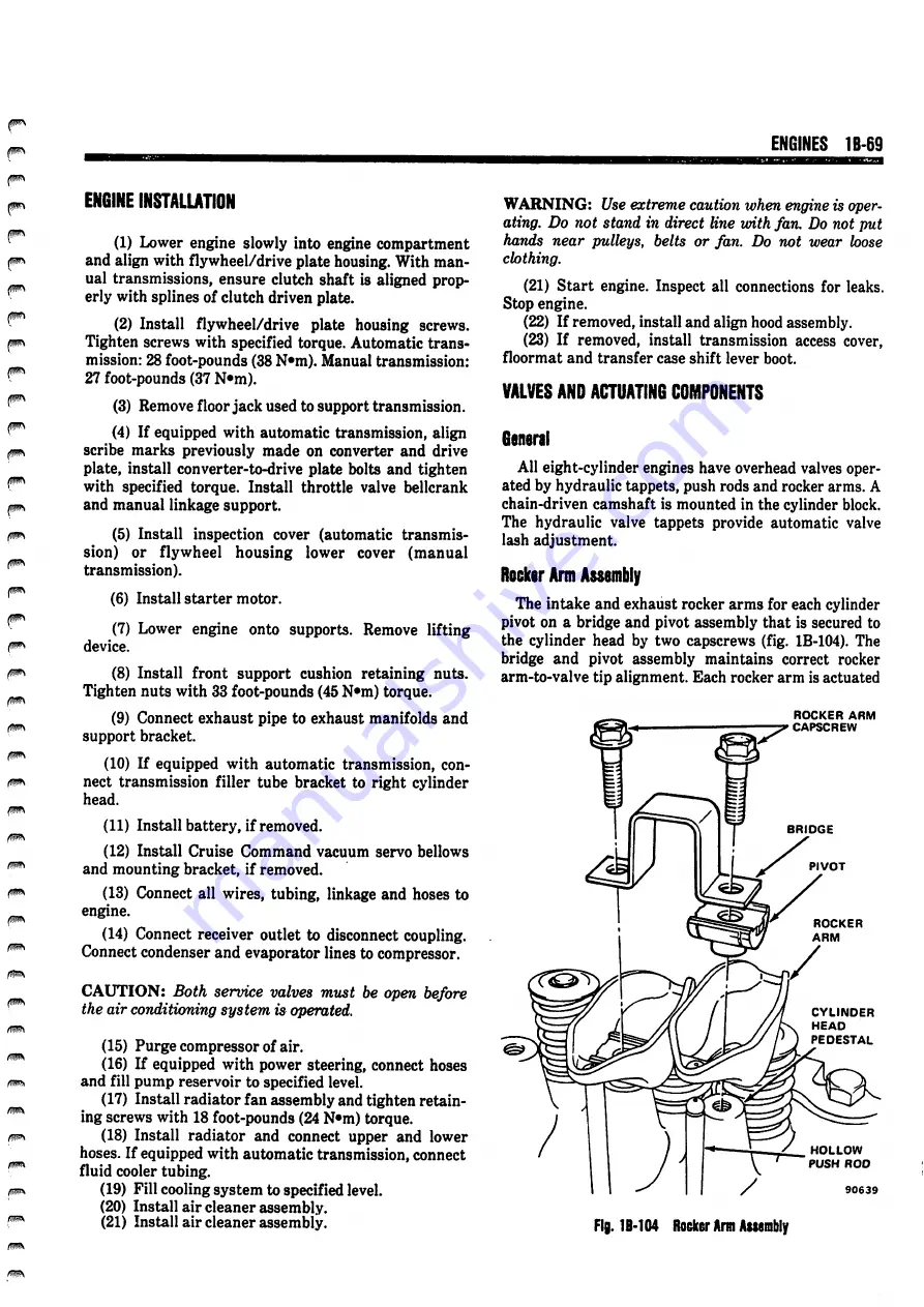 Jeep Cherokee 16 1982 Technical & Service Manual Download Page 135