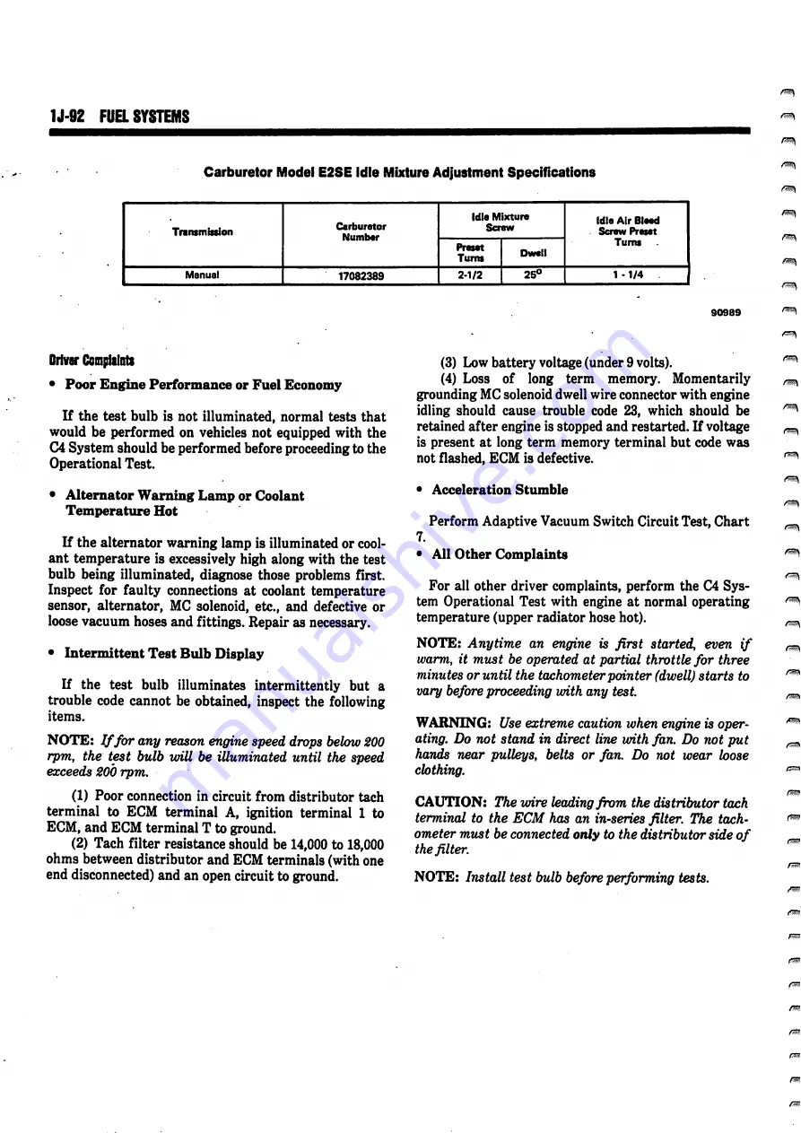 Jeep Cherokee 16 1982 Technical & Service Manual Download Page 406