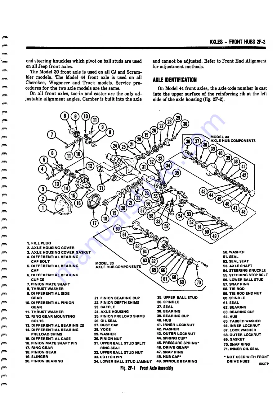 Jeep Cherokee 16 1982 Technical & Service Manual Download Page 739