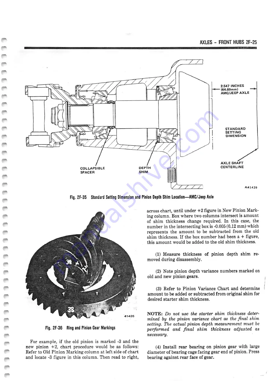 Jeep Cherokee 16 1982 Technical & Service Manual Download Page 761