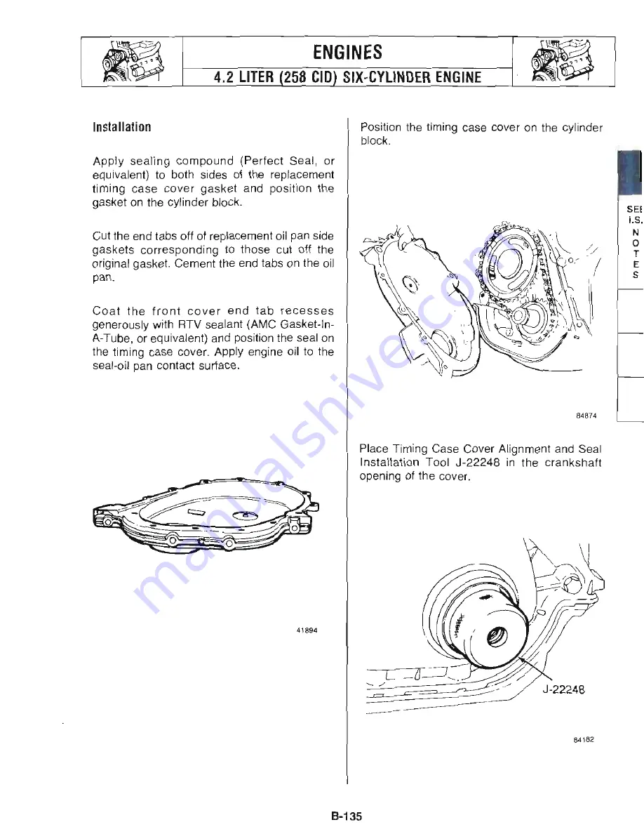 Jeep CJ-7 1984 Workshop Manual Download Page 160