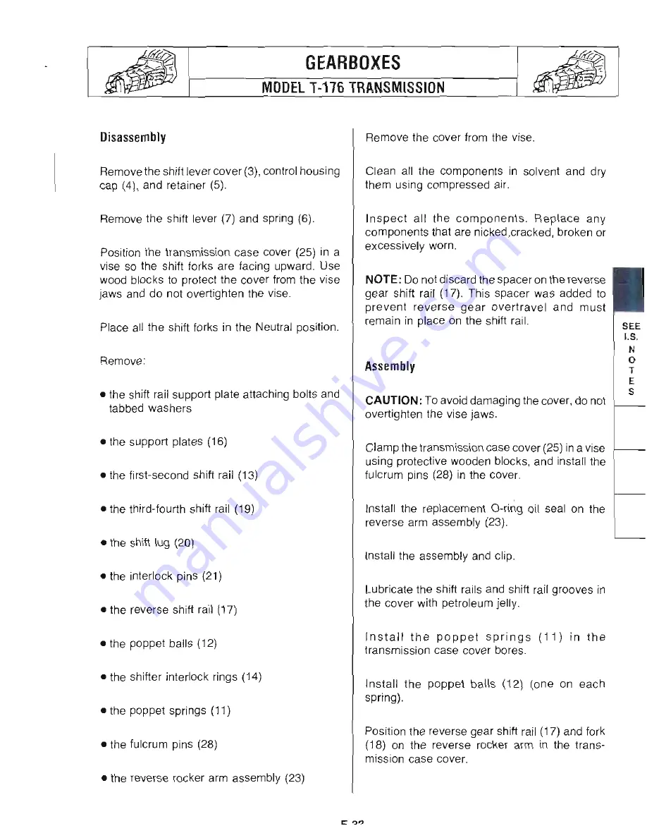 Jeep CJ-7 1984 Workshop Manual Download Page 614