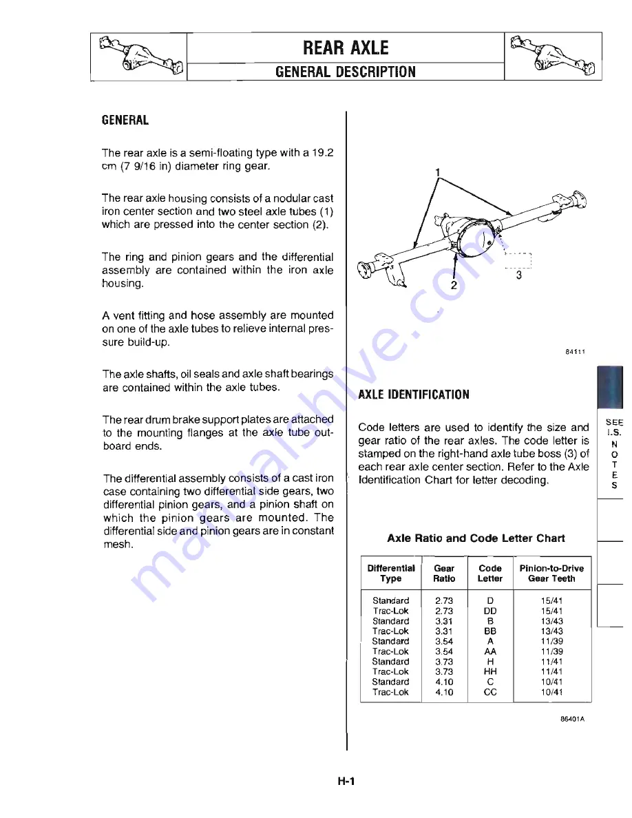 Jeep CJ-7 1984 Workshop Manual Download Page 852