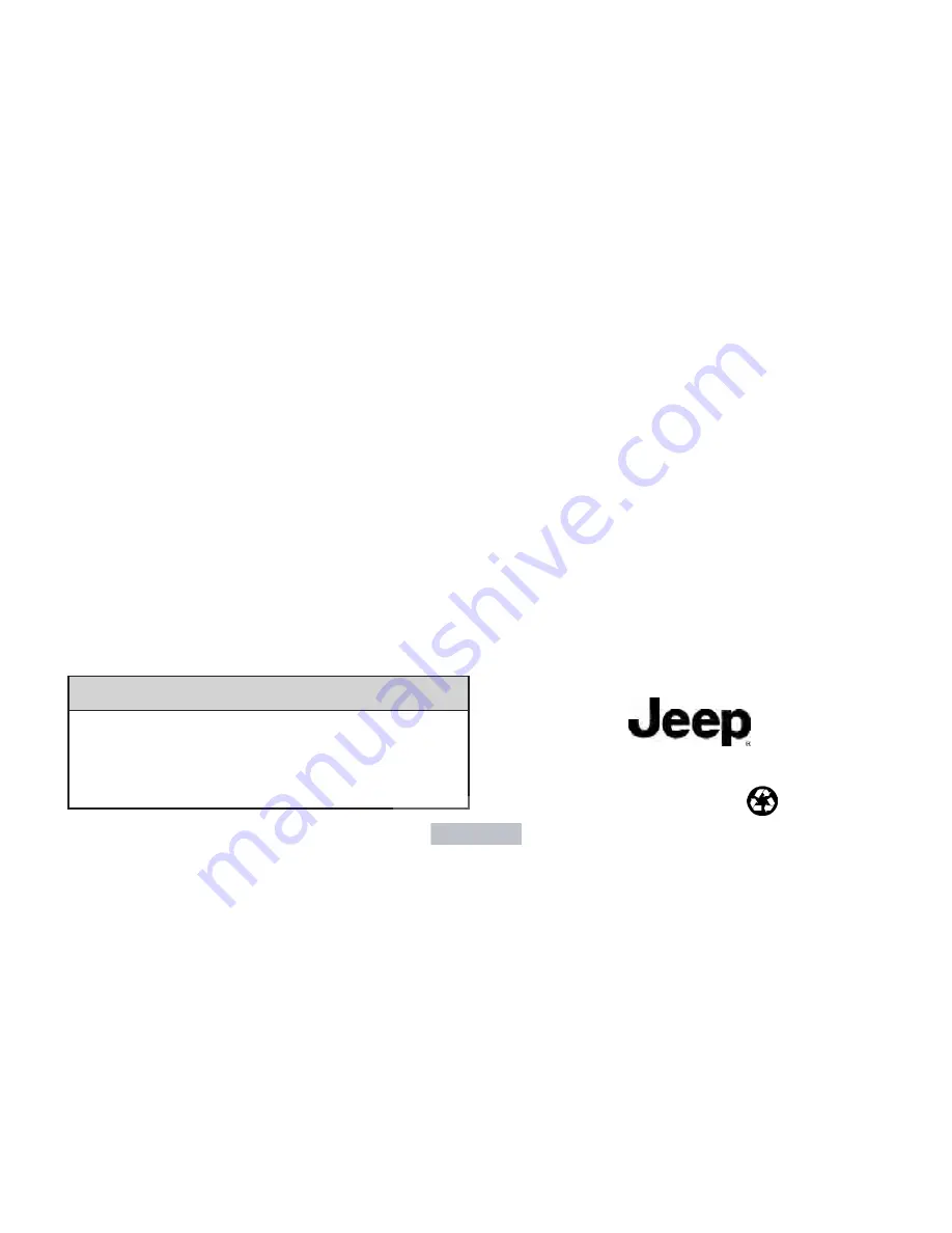 Jeep Patriot 2015 Owner'S Manual Download Page 2