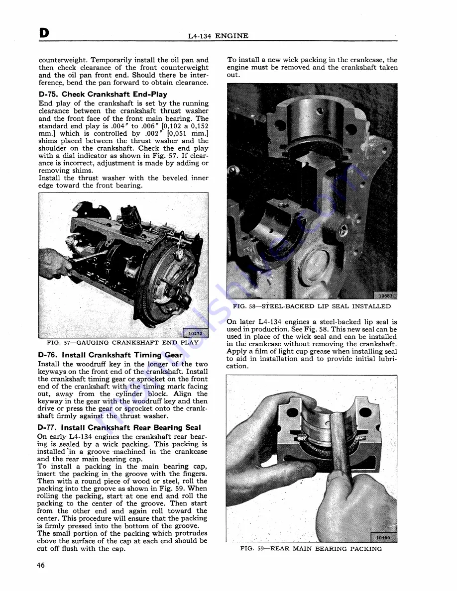 Jeep UNIVERSAL CJ-2A Service Manual Download Page 47