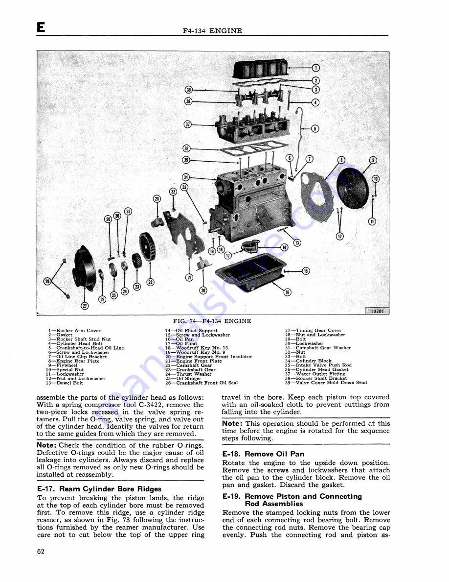 Jeep UNIVERSAL CJ-2A Service Manual Download Page 63