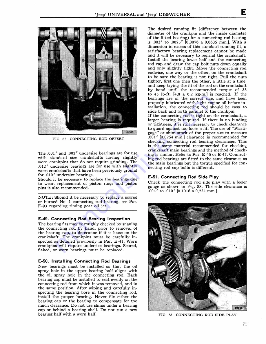 Jeep UNIVERSAL CJ-2A Service Manual Download Page 72