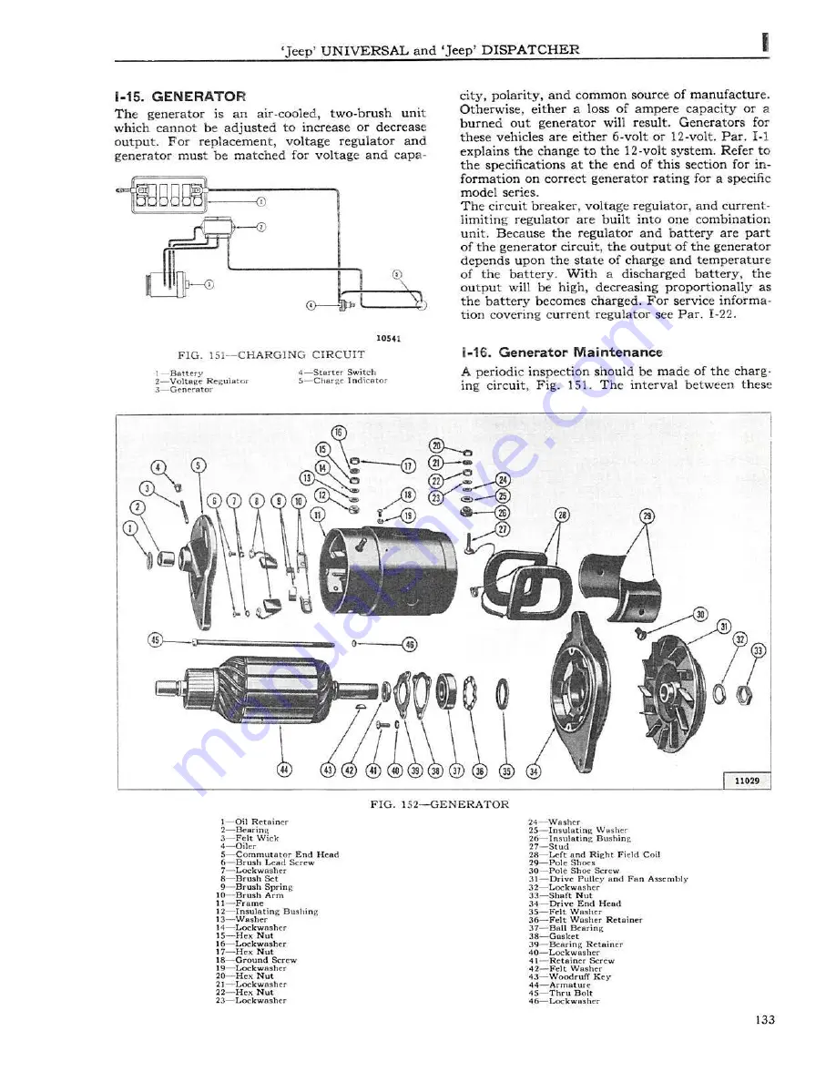 Jeep UNIVERSAL CJ-2A Скачать руководство пользователя страница 134