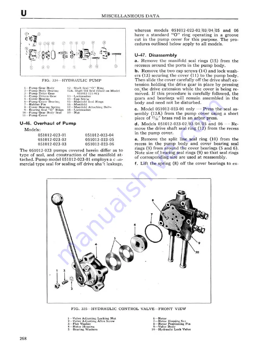 Jeep UNIVERSAL CJ-2A Service Manual Download Page 269