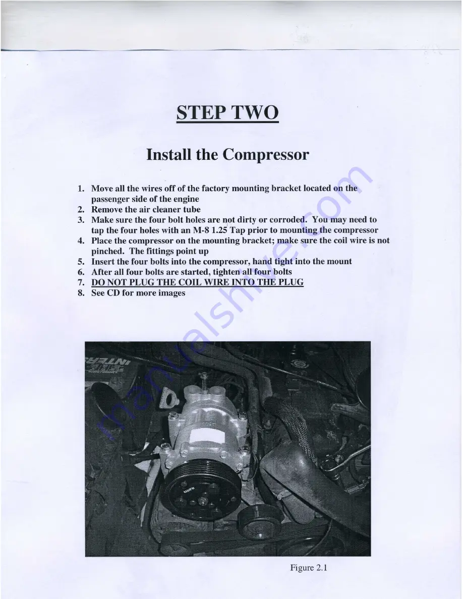 Jeep Wrangler TJ 1996 Installation Instructions Manual Download Page 5