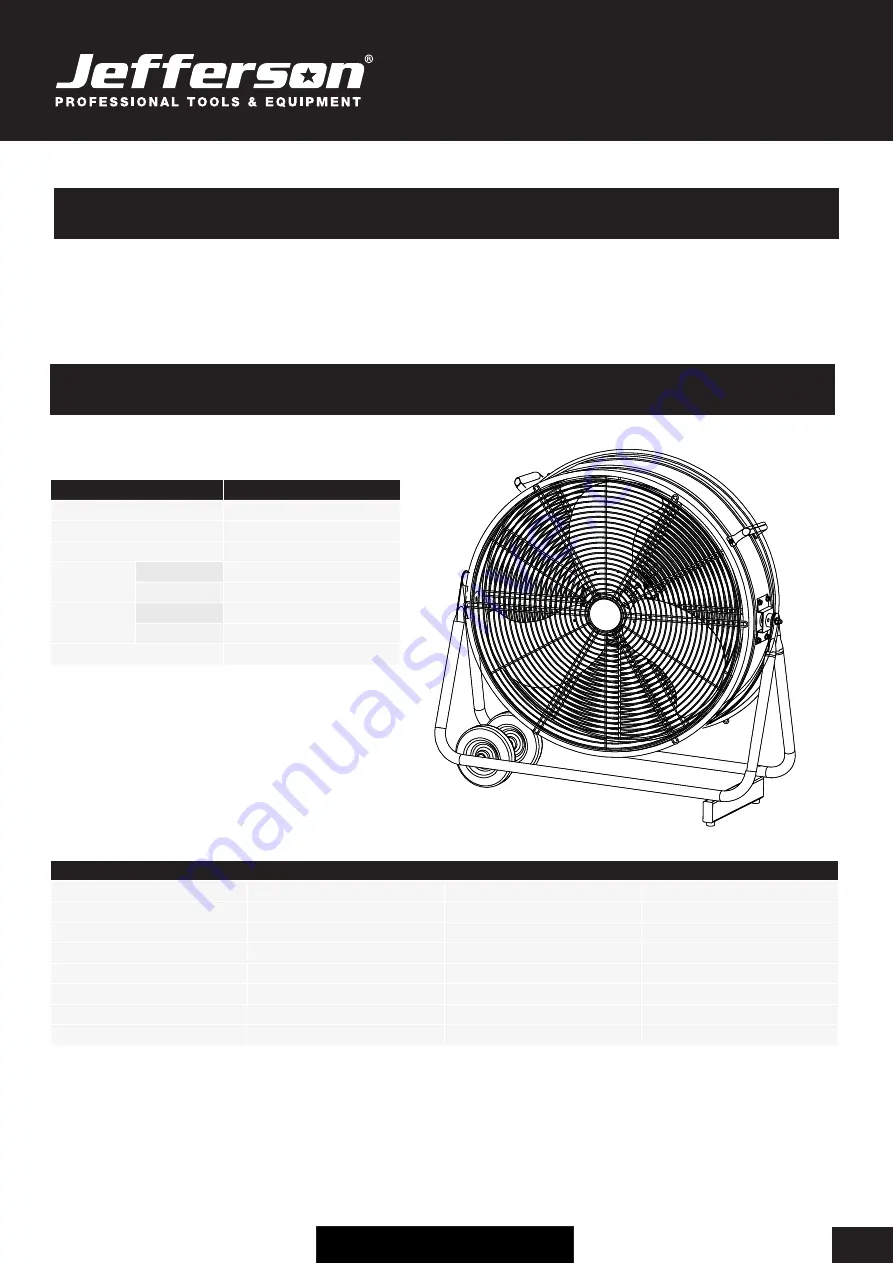 Jefferson JEFFANDRM30-110 Скачать руководство пользователя страница 3