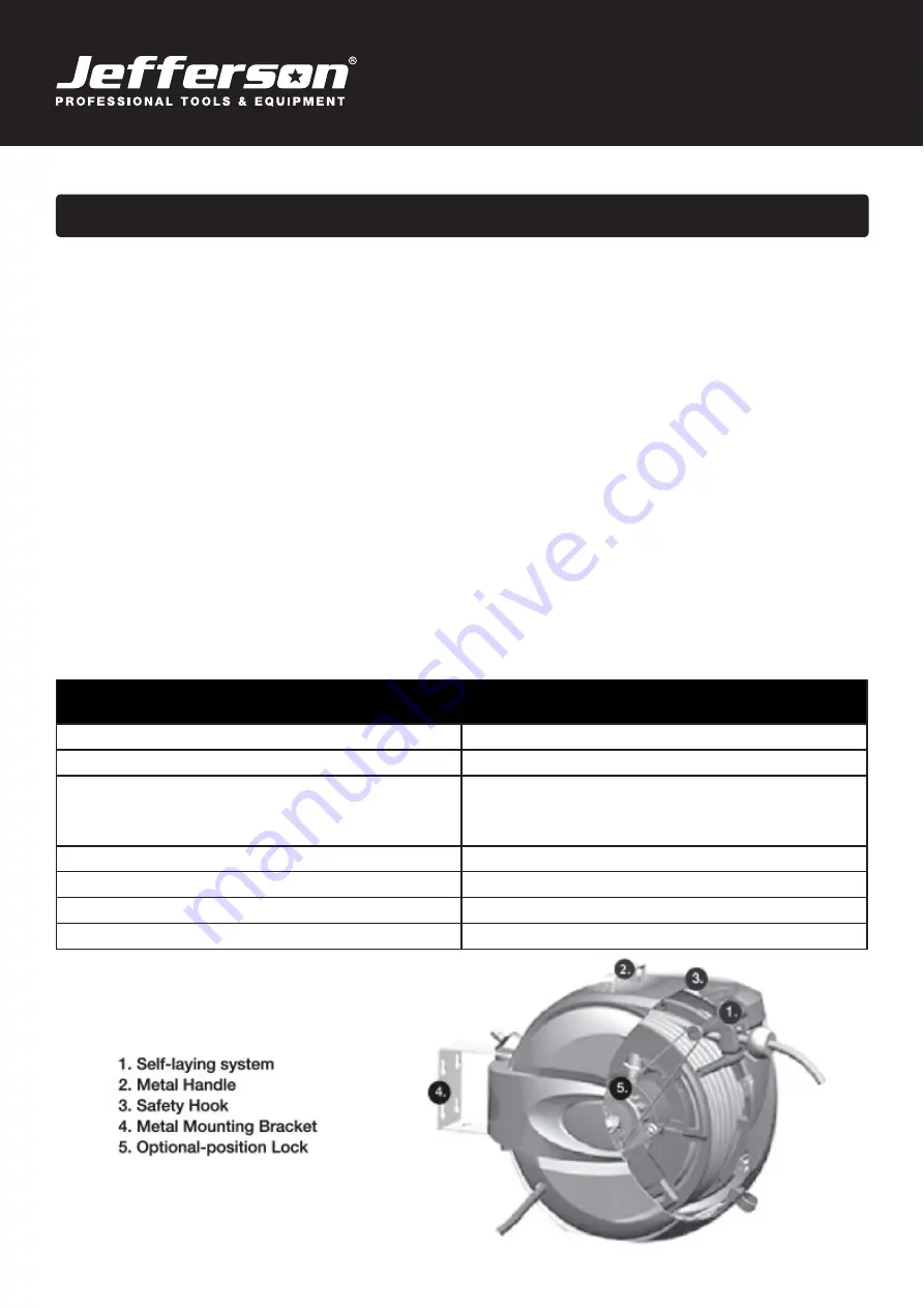 Jefferson JEFHOSRL15-3/8HVP User Manual Download Page 2