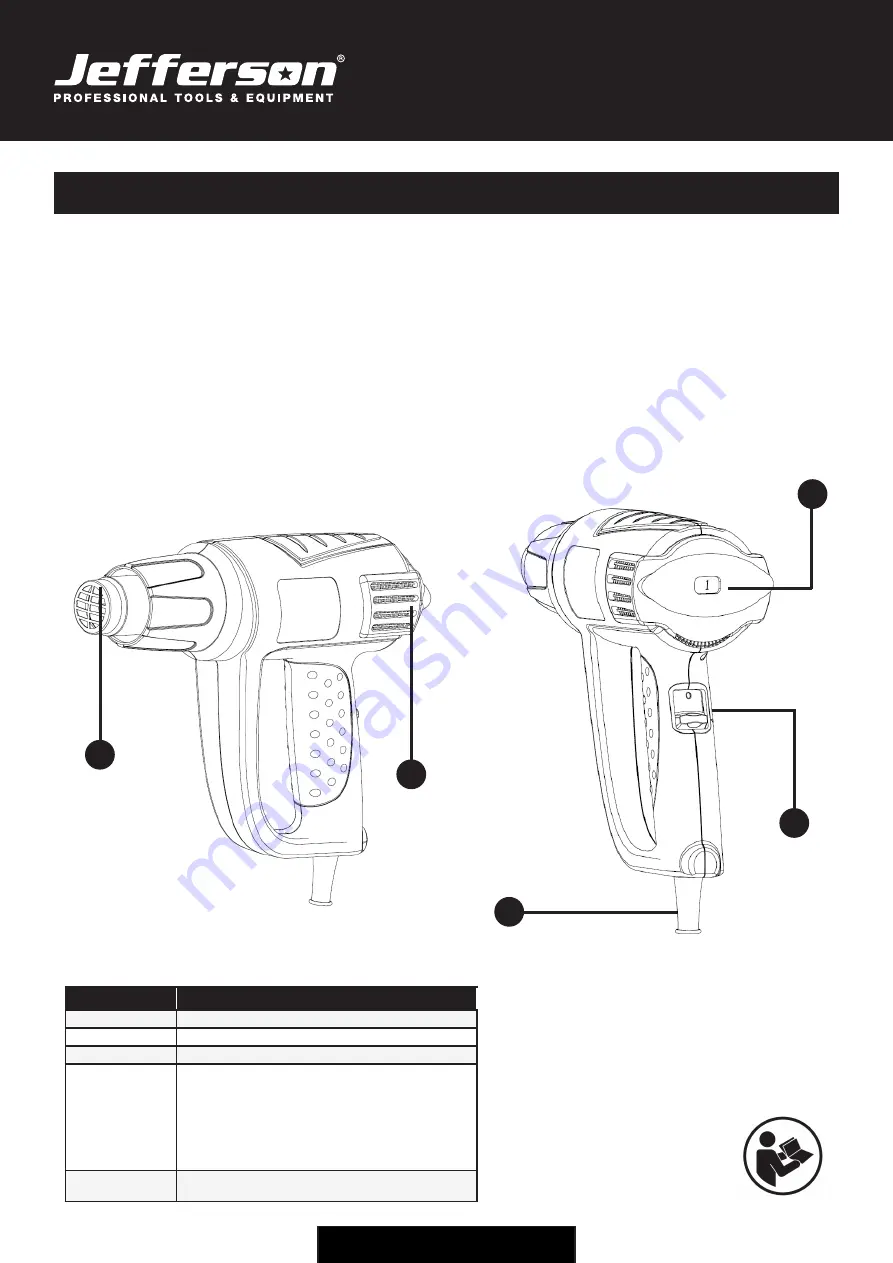 Jefferson JEFHTGVAR-230 User Manual Download Page 4