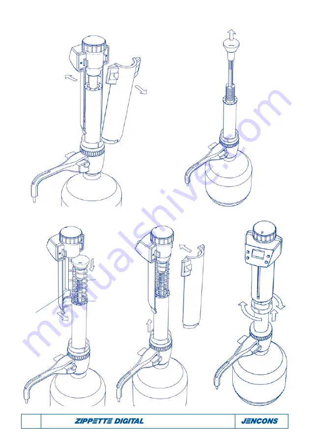 JENCONS Zippette Digital Operator Instructions Manual Download Page 19