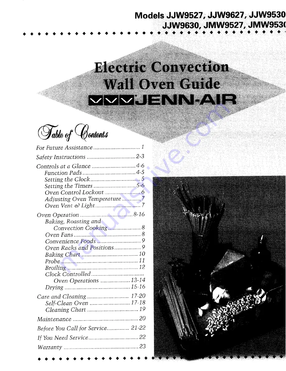 Jenn-Air 81t2P180_60 Скачать руководство пользователя страница 1