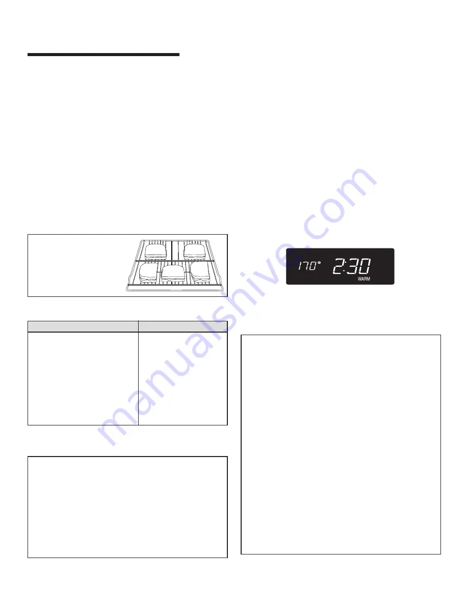 Jenn-Air ELECTRIC CONVENIENCE OVEN Use & Care Manual Download Page 10