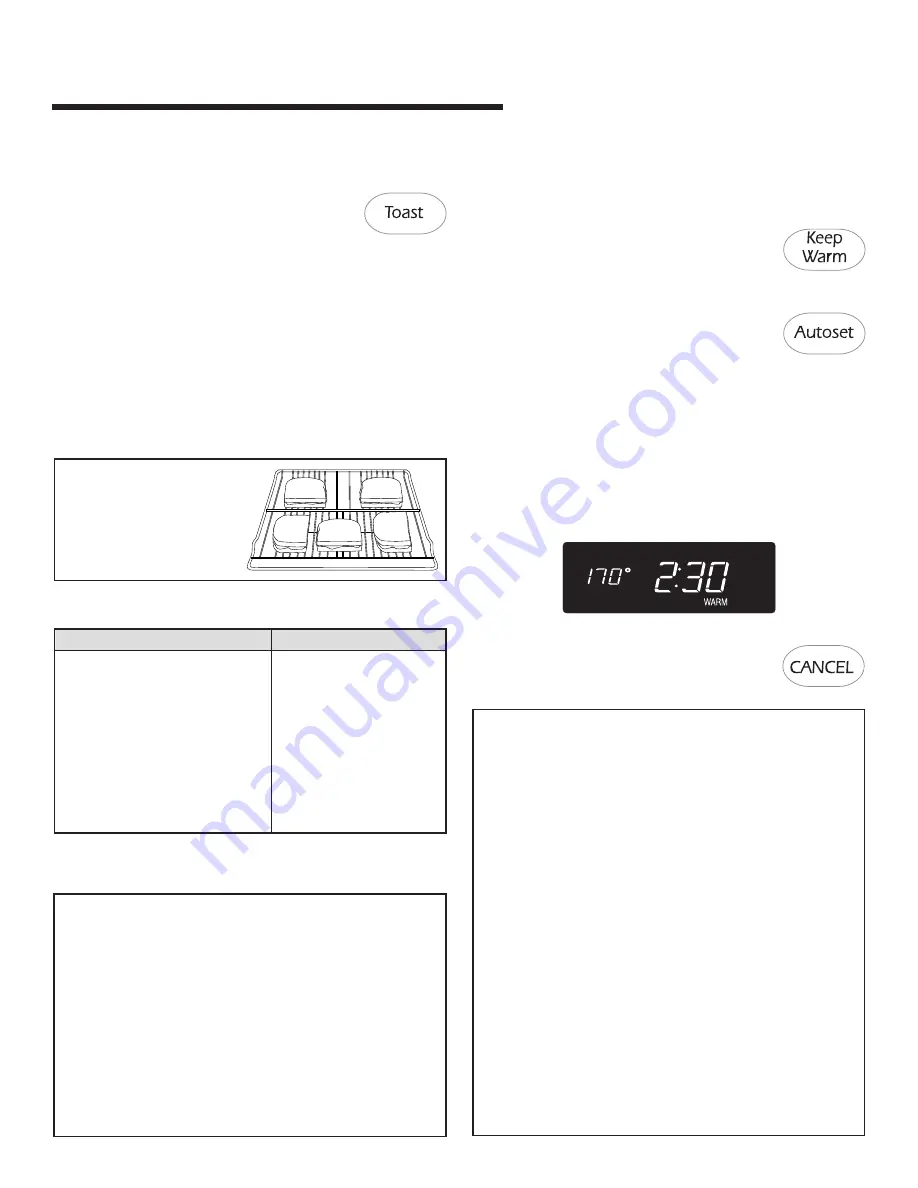 Jenn-Air ELECTRIC CONVENIENCE OVEN Скачать руководство пользователя страница 30