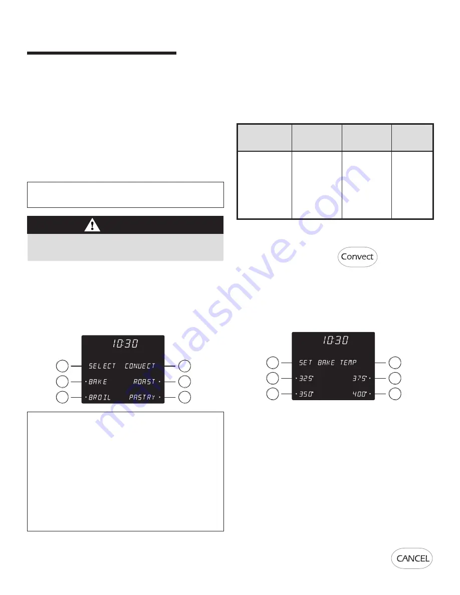 Jenn-Air ELECTRIC WALL OVEN Use And Care Manual Download Page 8