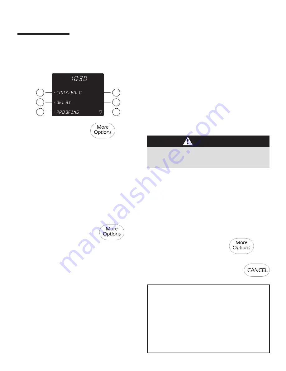 Jenn-Air ELECTRIC WALL OVEN Use And Care Manual Download Page 46