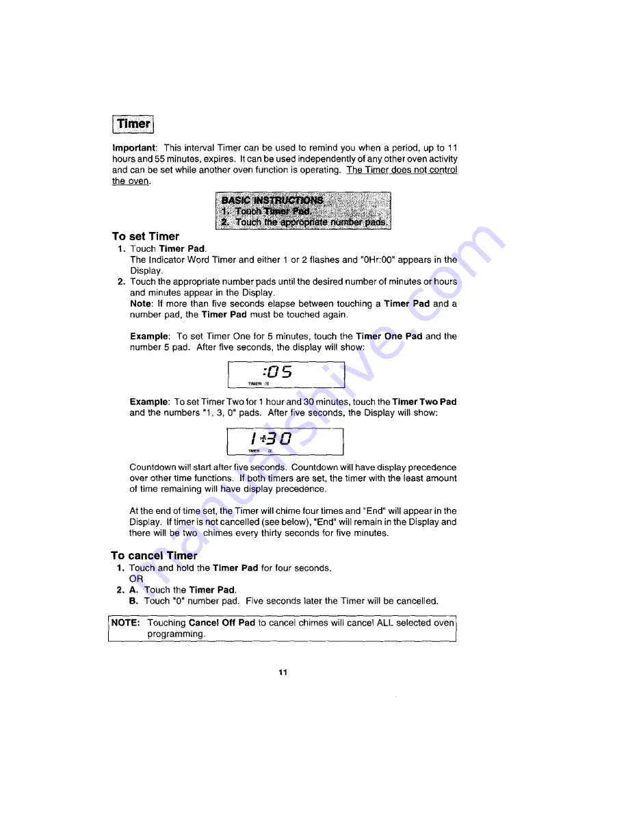 Jenn-Air EXPRESSIONS WW30430S Use And Care Manual Download Page 11