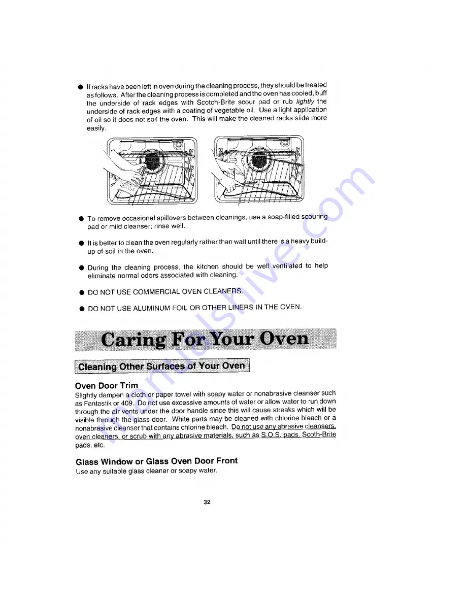 Jenn-Air EXPRESSIONS WW30430S Use And Care Manual Download Page 32