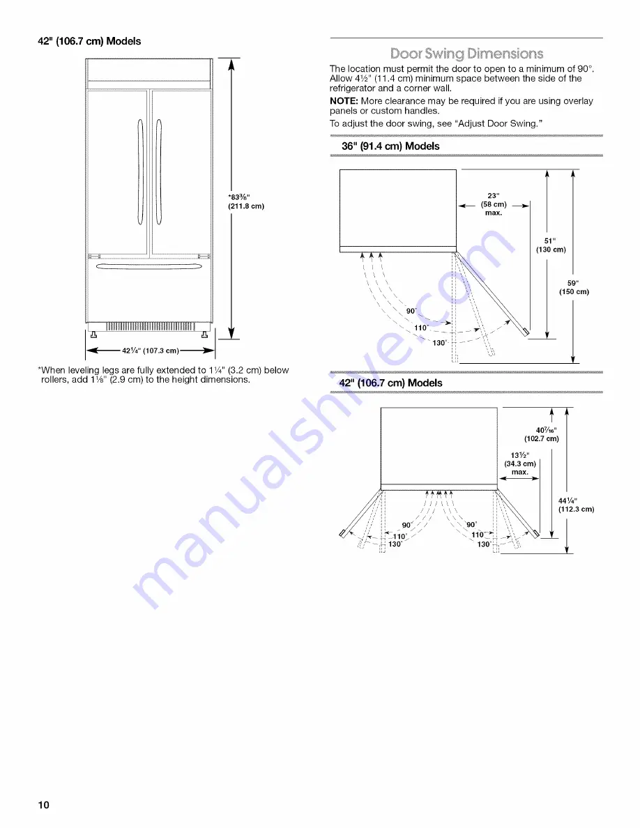 Jenn-Air JB36CXFXLB Скачать руководство пользователя страница 10