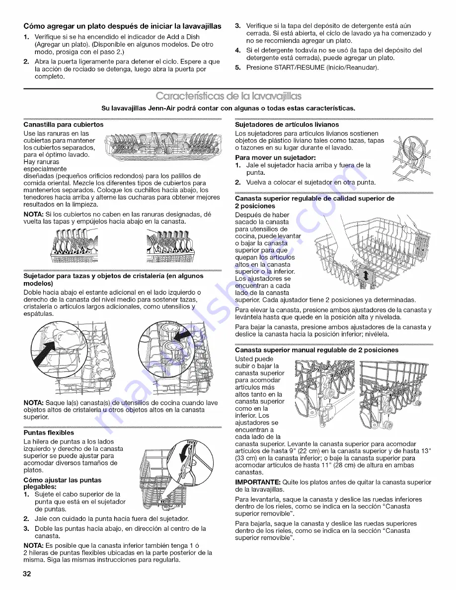 Jenn-Air JDB8500AWY1 Скачать руководство пользователя страница 94