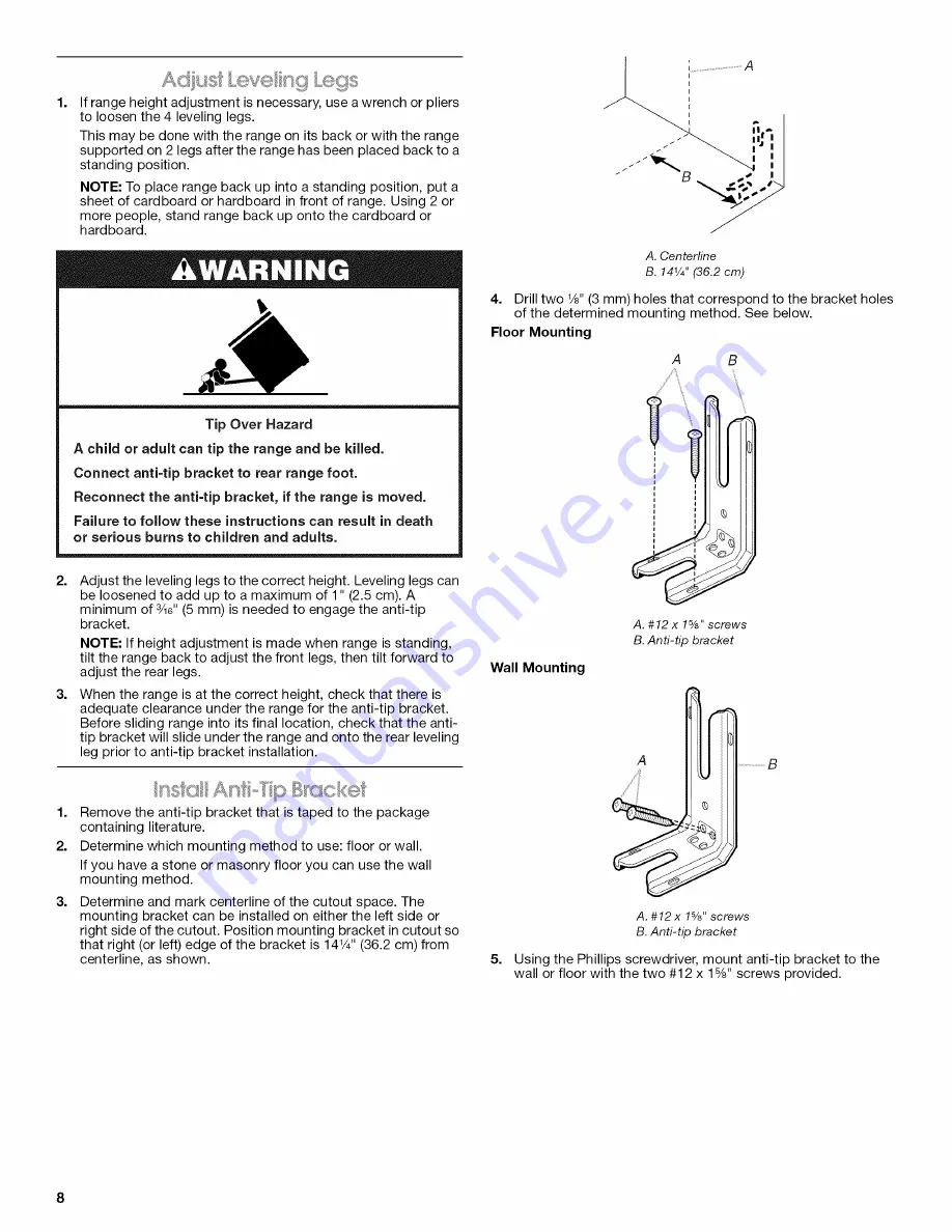 Jenn-Air JDS8850CDB01 Installation Instructions Manual Download Page 8