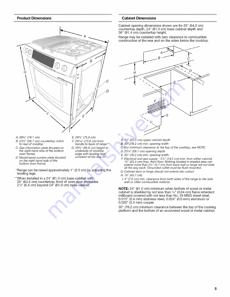 Jenn-Air JDS9860CDW01 Installation Instructions Manual Download Page 5