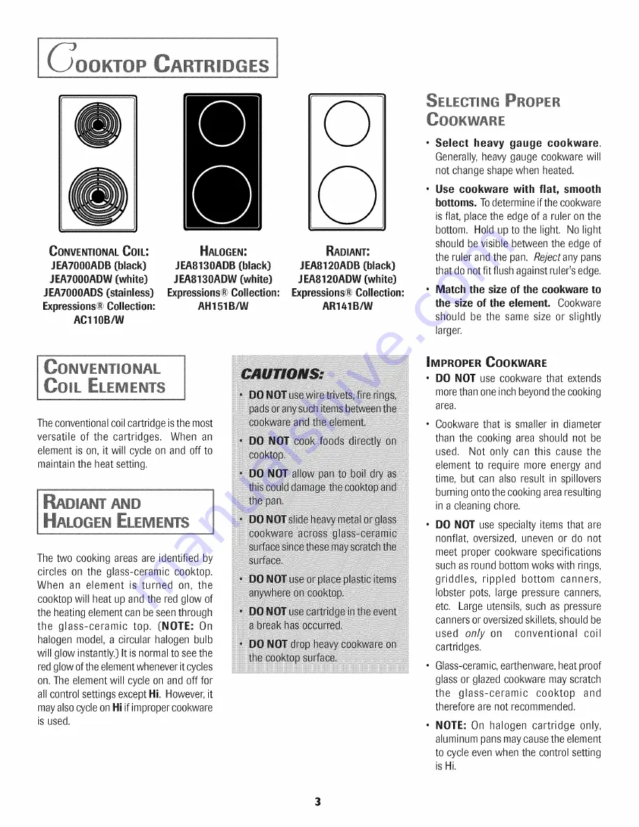 Jenn-Air JEA7000ADB13 User Manual Download Page 4