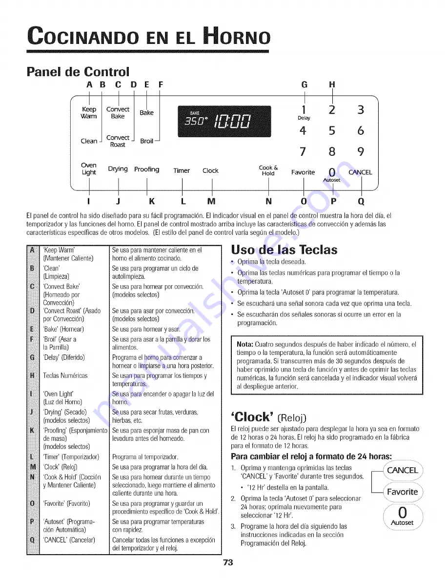 Jenn-Air JER8885QAF Use & Care Manual Download Page 74