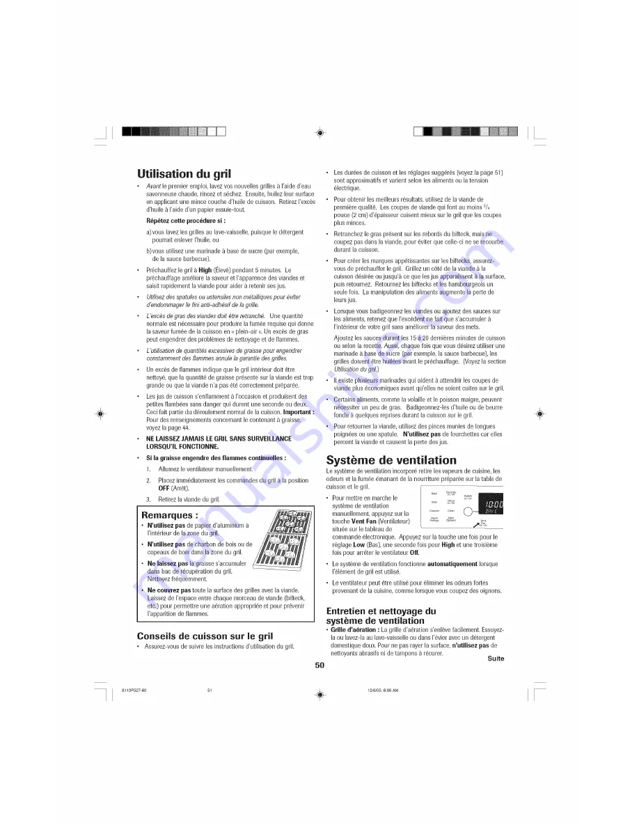 Jenn-Air JES9860BAB Use & Care Manual Download Page 51