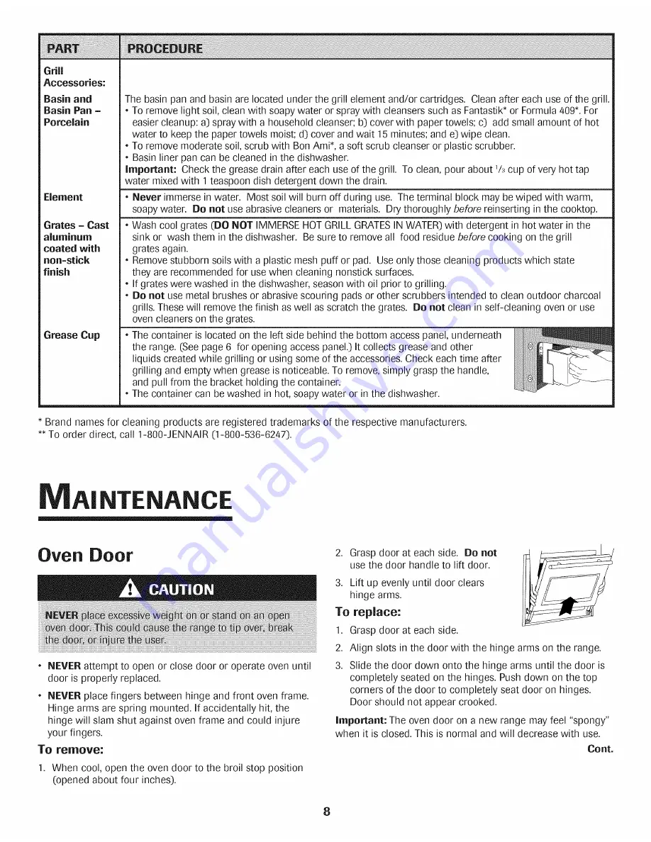 Jenn-Air JES9860BAB18 Use & Care Manual Download Page 9