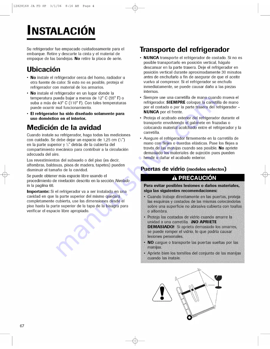 Jenn-Air JFC2089HPR10 Use & Care Manual Download Page 68