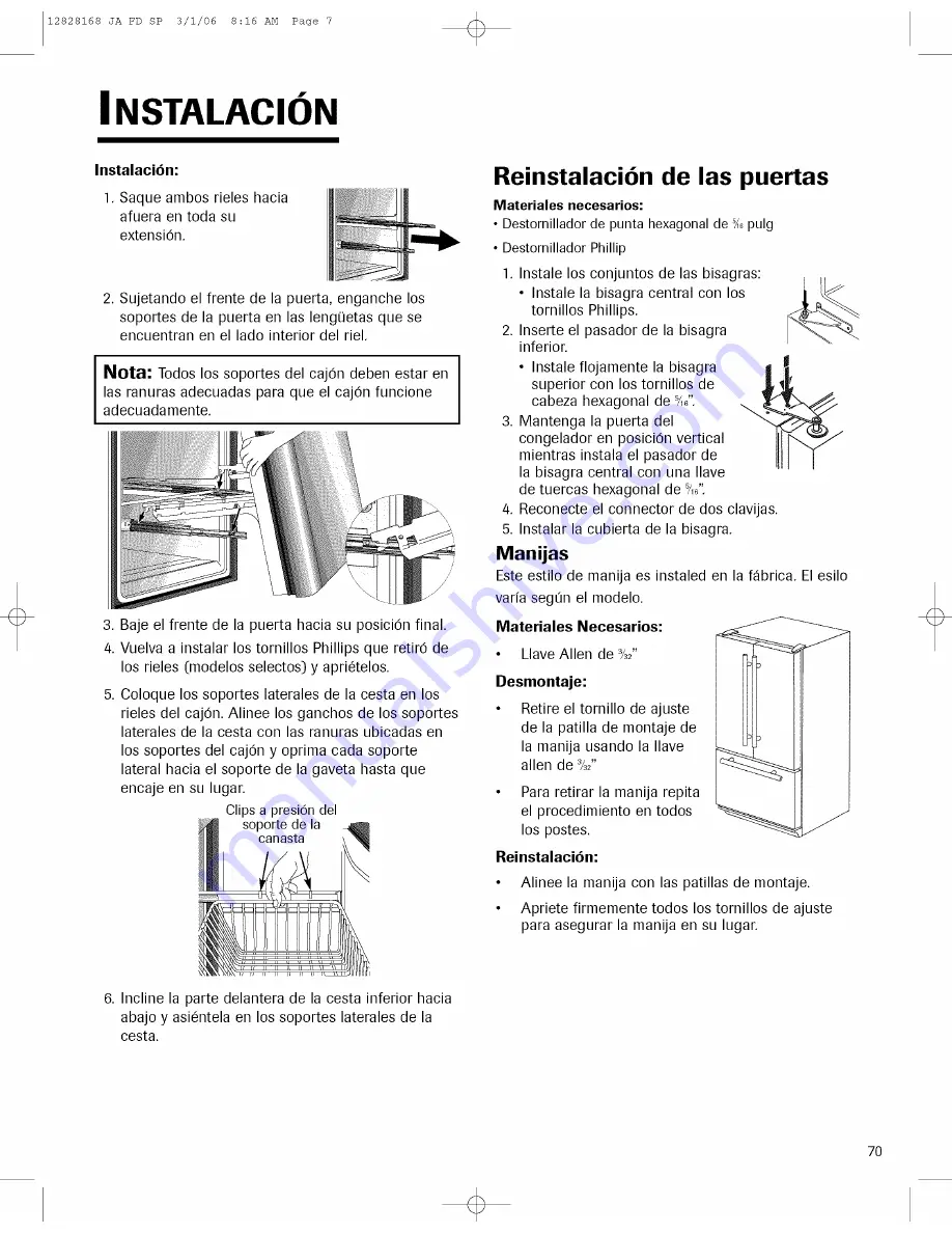 Jenn-Air JFC2089HPR10 Use & Care Manual Download Page 71