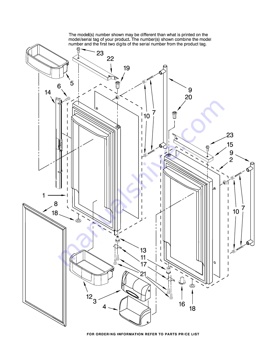 Jenn-Air JFC2089HPR11 Parts List Download Page 7