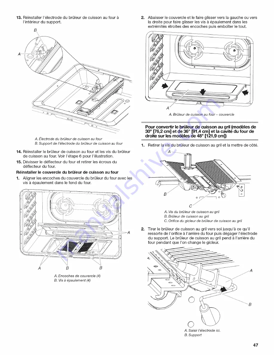 Jenn-Air JGRP548WP00 Скачать руководство пользователя страница 47