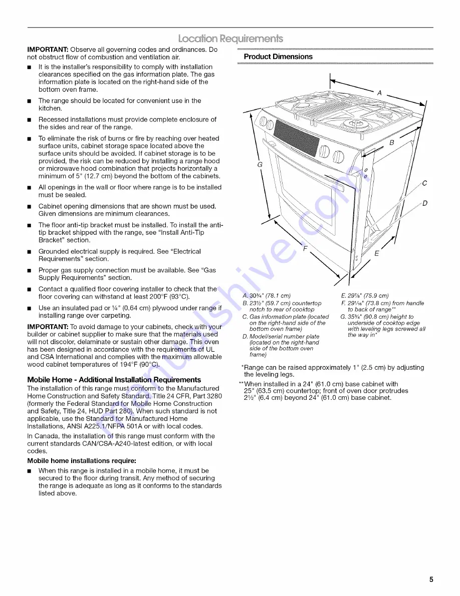 Jenn-Air JGS9900CDB00 Скачать руководство пользователя страница 5