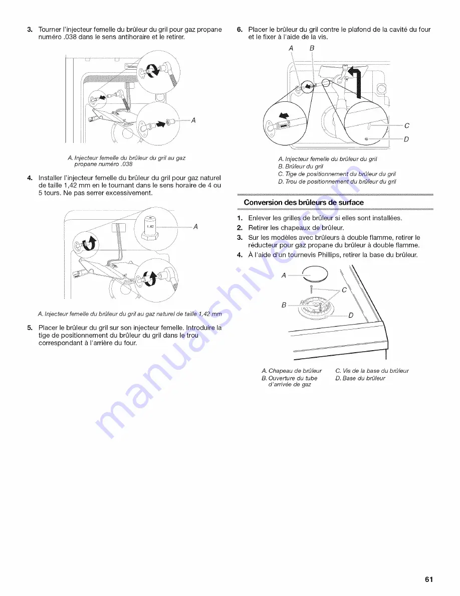 Jenn-Air JGS9900CDB00 Скачать руководство пользователя страница 61