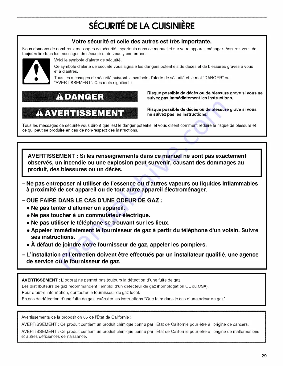 Jenn-Air JGS9900CDS00 Use & Care Manual Download Page 29