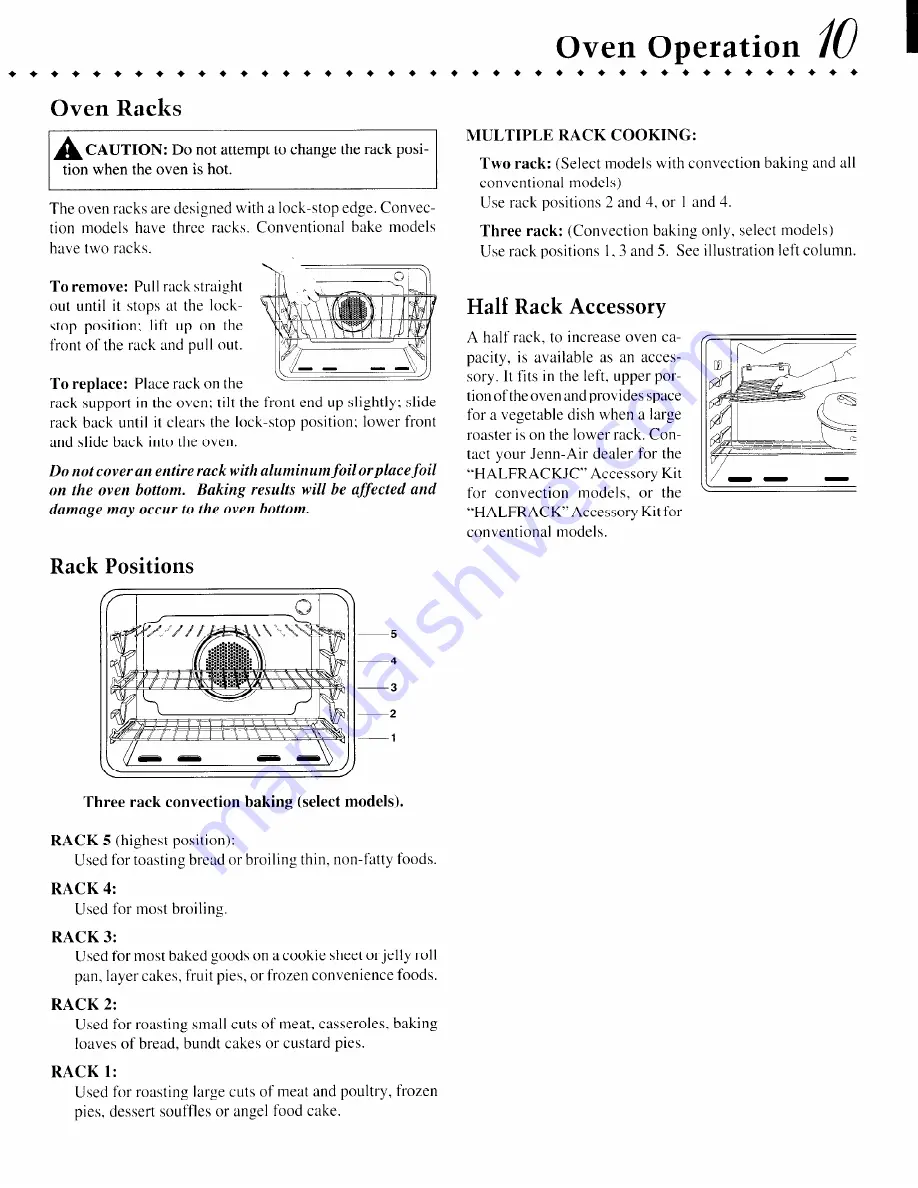 Jenn-Air JGW8130 Manual Download Page 11