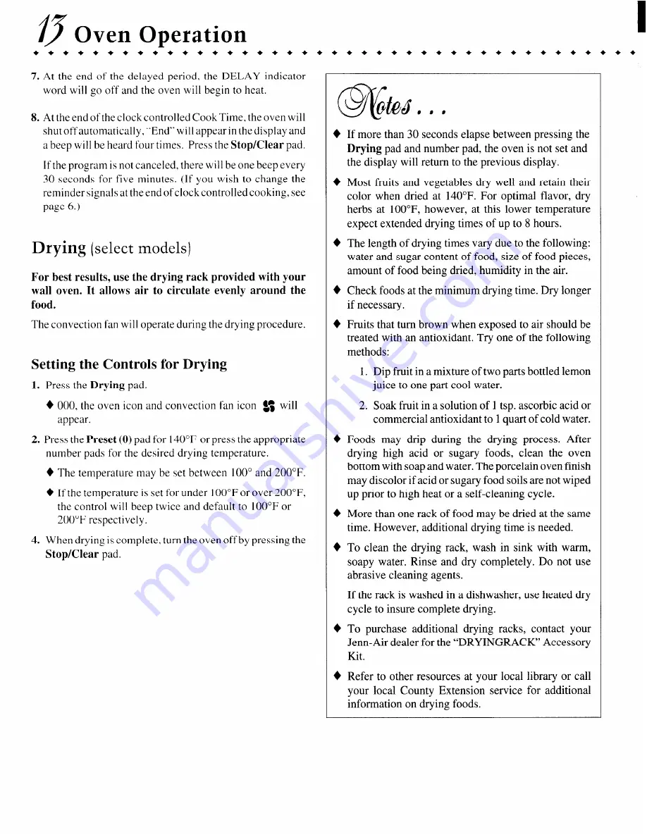 Jenn-Air JGW8130 Manual Download Page 14