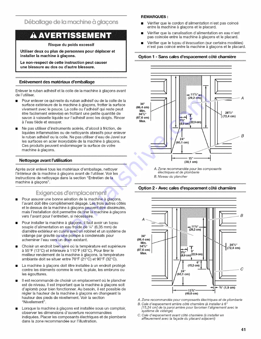 Jenn-Air JIM158BCX3 Use & Care Manual Download Page 41