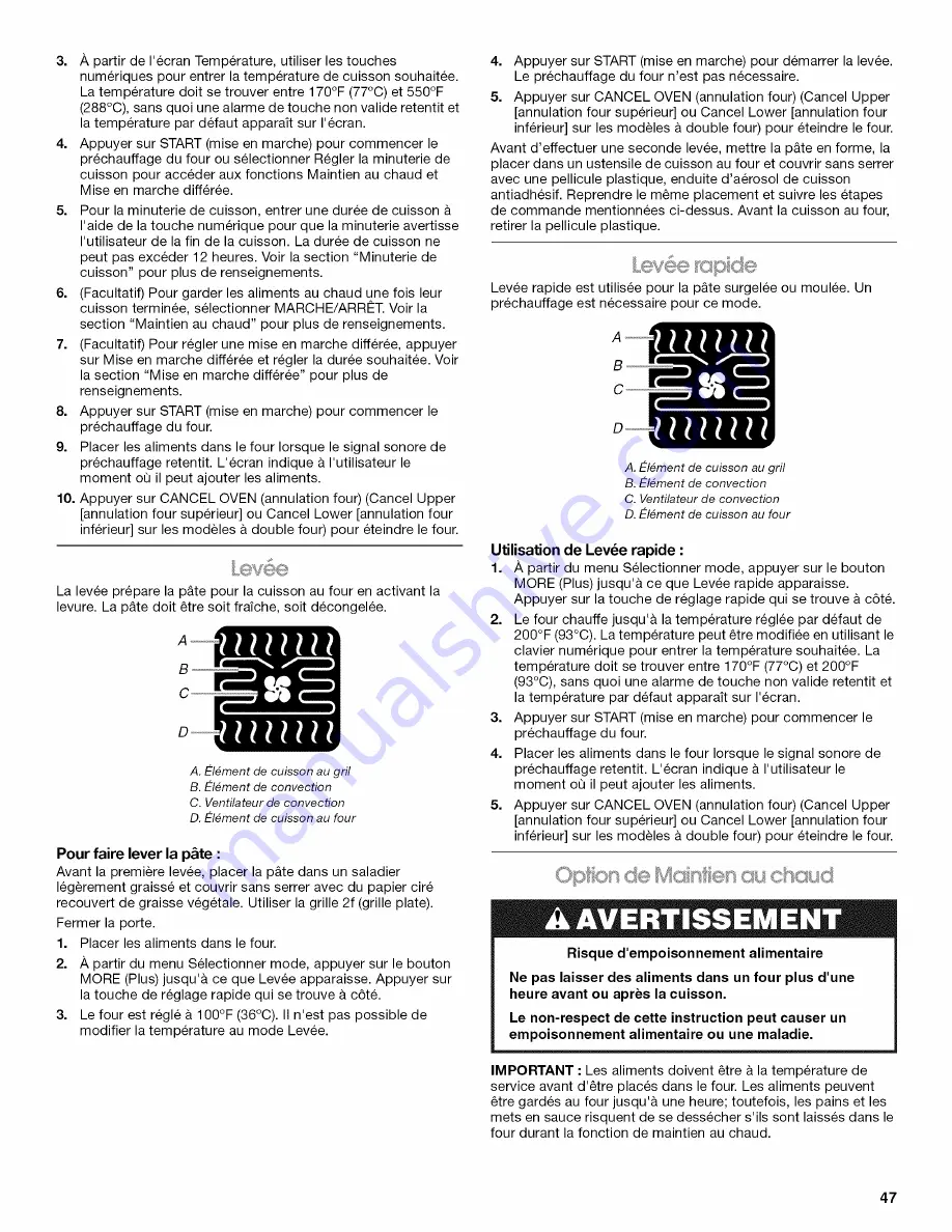 Jenn-Air JJW2427WW00 Скачать руководство пользователя страница 47