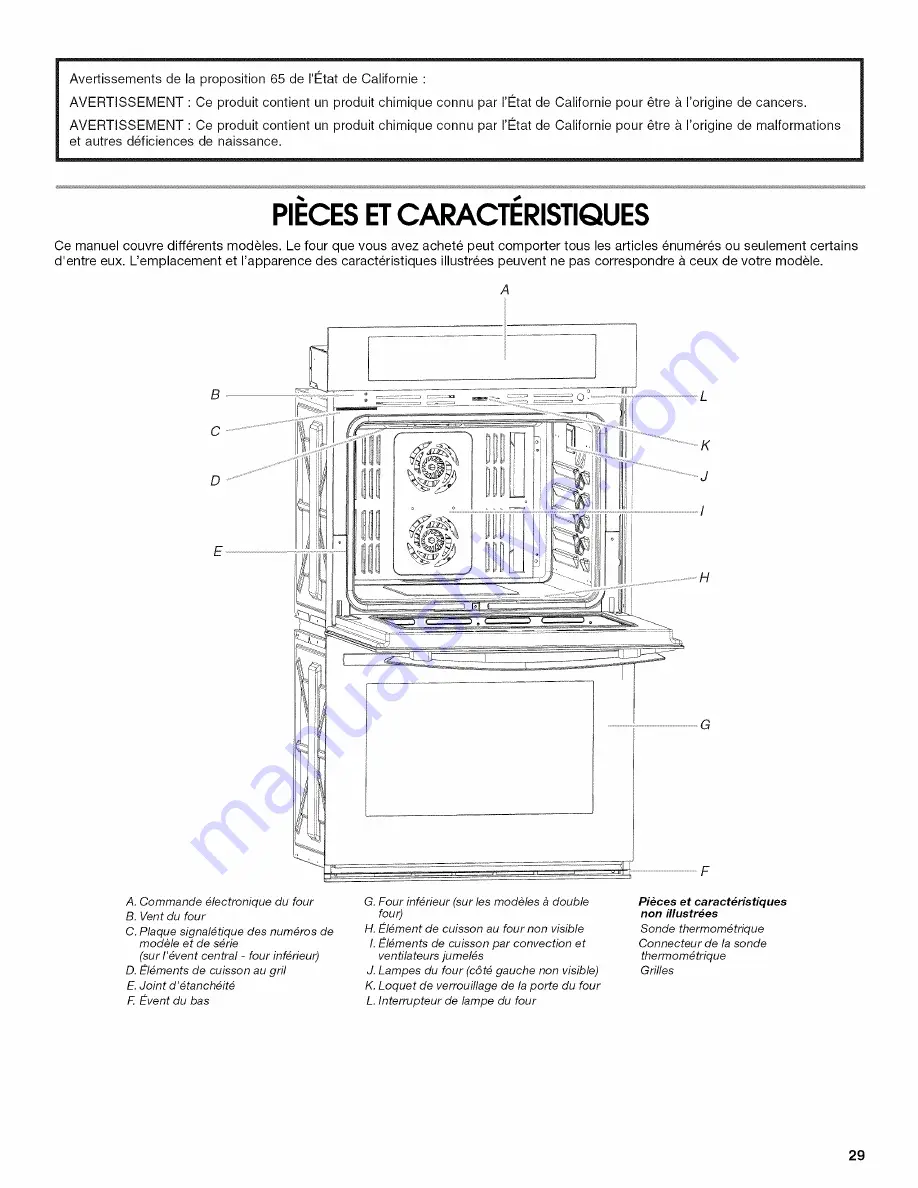 Jenn-Air JJW3830WB00 Use & Care Manual Download Page 29