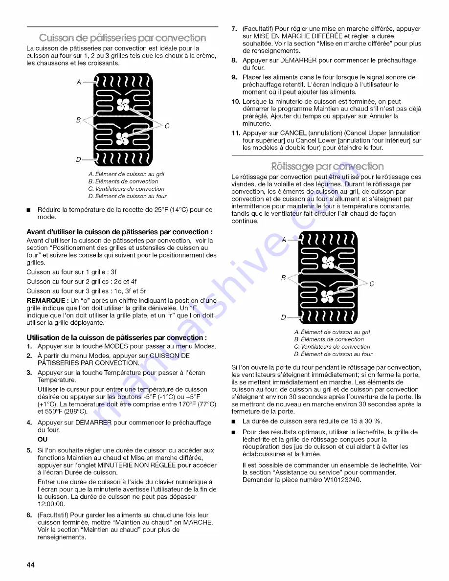 Jenn-Air JJW3830WB00 Скачать руководство пользователя страница 44